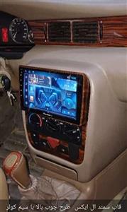 مانیتور اندروید 11 اینچ خودرو سمند ال ایکس(فلاشرمثلثی) با دوربین عقب فول اچ دی و حافظه 16 1 سیم بخاری سوکت برق 