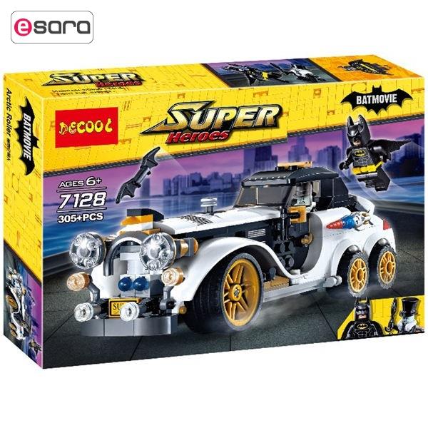 لگو بتمن و مرد پنگوئنی مدل Decool 7128