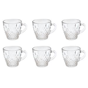 فنجان بلور کاوه مدل اکسپرس کد 9030  بسته 6 عددی