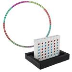 Tanzib Reticula Hoop Aerobic Accessories With Four In A Line Intellectual Game