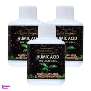 کود مایع هیومیک اسید گرین گروت مدل GS-01 بسته 3 عددی