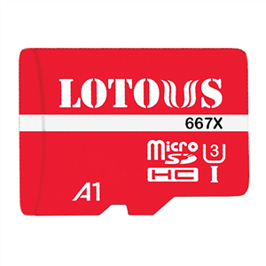 کارت حافظه‌ microSDHC لوتوس استاندارد U3 A1 مدل 667X ظرفیت 32 گیگابایت 