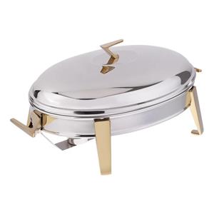 سوفله متوسط بیضی طلایی MGS کد ow-4106G