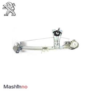 شیشه بالابر عقب راست پژو207