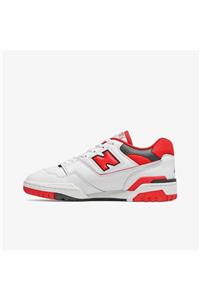 کتونی اورجینال برند New Balance مدل  550 White Red کد BB550SE1