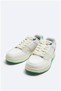 کتونی اورجینال برند زارا Zara مدل LEATHER TRAINERS کد 2207/220 