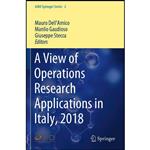 کتاب A View of Operations Research Applications in Italy, 2018  اثر جمعی از نویسندگان انتشارات Springer