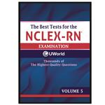 کتاب بهترین نمونه سوالات برای آزمون NCLEX-RN همراه با پاسخ تشریحی اثر مسعود بائی نشر یکتامان جلد 5