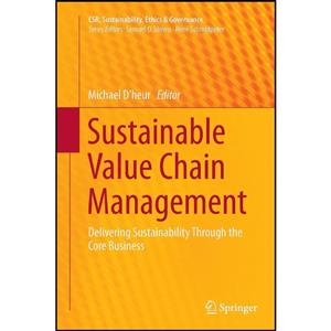 کتاب Sustainable Value Chain Management اثر Michael D heur انتشارات Springer 