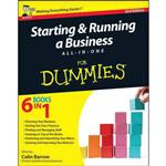 کتاب Starting and Running a Business All-in-One For Dummies اثر Colin Barrow انتشارات For Dummies
