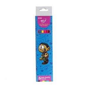 مداد رنگی 6 رنگ اسکای کد 100-1-5