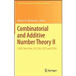 کتاب Combinatorial and Additive Number Theory II اثر Melvyn B. Nathanson انتشارات Springer