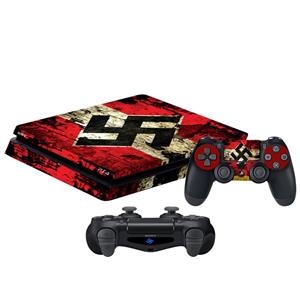 برچسب پلی استیشن 4 Slim طرح نازی