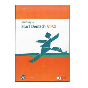 کتاب Testbuch Mit Erfolg Zu Start Deutsch A1-A2 اثر verena klotz انتشارات KLETT