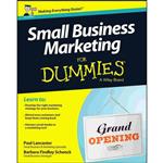 کتاب Small Business Marketing for Dummies اثر Paul Lancaster انتشارات John Wiley & Sons Inc