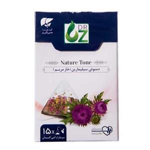 دمنوش سیلیمارین دکتر آز بسته 15 عددی مدل Milk Thistle Infusion 