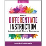 کتاب How to Differentiate Instruction in Academically Diverse Classrooms اثر Carol Ann Tomlinson انتشارات ASCD