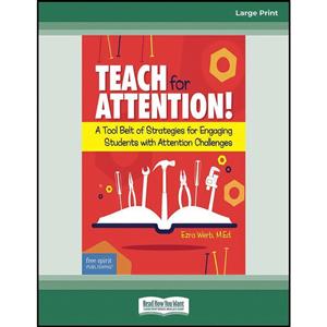 کتاب Teach for Attention! اثر Ezra Werb انتشارات بله