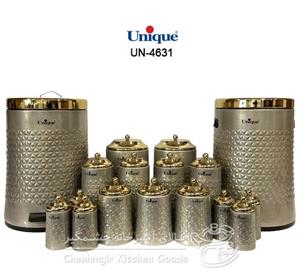 سرویس آشپزخانه 17 پار چه یونیک مدل گلکسی کد UN-4631