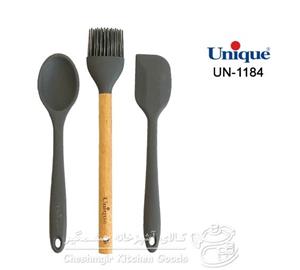 فرچه،قاشق و لیسک کوچک سیلیکونی یونیک کد 1184