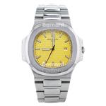 ساعت مچی مردانه پتک فیلیپ Patek Philippe Nautilus Yellow Dial