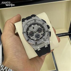 ساعت مچی مردانه اودمار پیگه Audemars Piguet Full Diamonds 4122A 