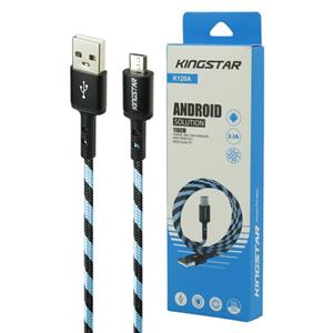 کابل میکرو یو اس بی کینگ استار مدل K120A 2.1A