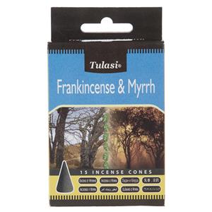 عود خوشبوکننده تولاسی مدل Frankincense & Myrrh Tulasi Frankincense & Myrrh Incense Sticks