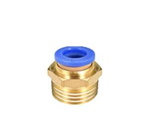 فیتینگ اتصال مستقیم پنوماتیک شیلنگ خور 10میلیمتر وسایز دنده 3/8