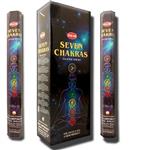 عود خوشبو کننده هم مدل هفت چاکرا Seven Chakra تعداد در جعبه 6 پک