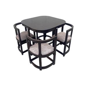 میز و صندلی ناهارخوری 4 نفره گالری چوب آشنایی مدل Ti-820 کاتن مدل 105571