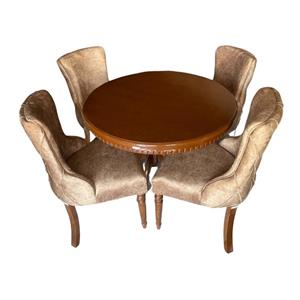 میز و صندلی ناهارخوری 4 نفره کاتن مدل 105564