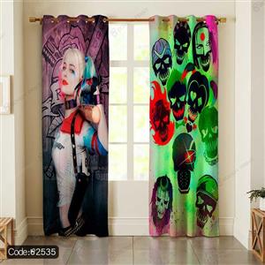 پرده چاپی هارلی کویین 2535