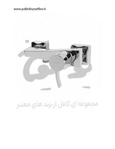 شیر توالت کسری مدل فیورنزو سفید کروم