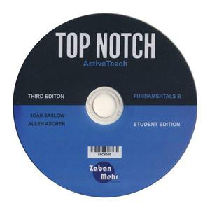 کتاب top notch fundamentals b اثر JOAN SASLOW & ALLEN ASCHER انتشارات زبان مهر