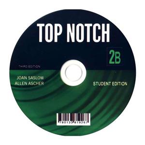 کتاب top notch 2b اثر JOAN SASLOW & ALLEN ASCHER انتشارات زبان مهر