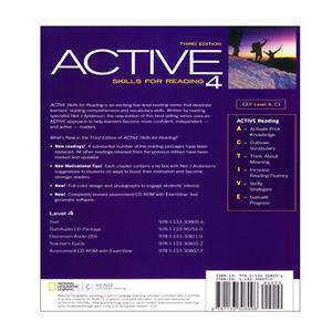 کتاب Active Skills For Reading 4 اثر Neil J Anderson انتشارات آرماندیس