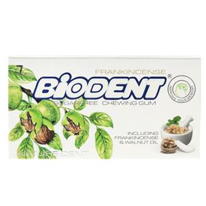 آدامس مینی استیک بدون شکر با طعم کندر و روغن گردو بایودنت Biodent Chowder And Walnut Oil Flavored Sugar Free Chewing Gum