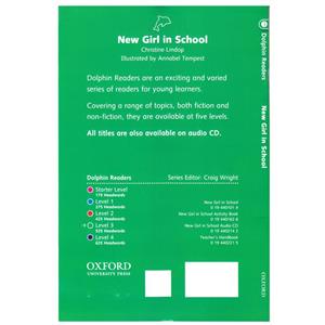 کتاب New Girl in School اثر Christine Linoop انتشارات الوندپویان