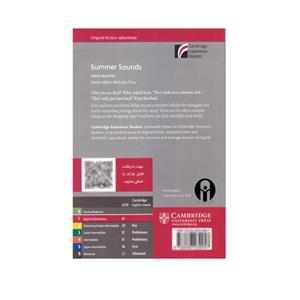 کتابCambridge Readers1 summer sounds اثر Marla Bently انتشارات الوندپویان
