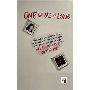 کتاب One of us is lying اثر Karen M McManus انتشارات معیار علم