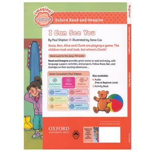 کتاب Oxford Read and Imagine beginner I Can See You اثر Paul Shipton انتشارات الوندپویان