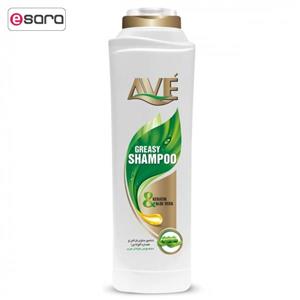 شامپو موهای چرب سبز اوه مقدار 400 گرم Ave Green Greasy Hair Shampoo 400g