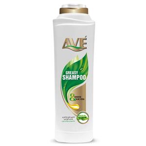 شامپو موهای چرب سبز اوه مقدار 400 گرم Ave Green Greasy Hair Shampoo 400g