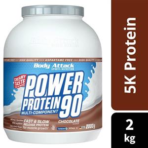 پروتئین وی 90 بادی اتک BODY ATTACK POWER PROTEIN 2kg 