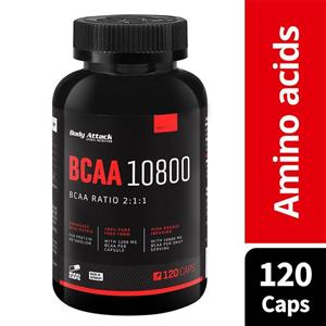 مکمل بی سی ای ای 10800 بادی اتک 120 کپسول BCAA 10800 120 Caps