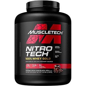 پروتئین نیتروتک وی گلد ماسل تک 2700 گرم NITROTECH WHEY GOLD MUSCLETECH