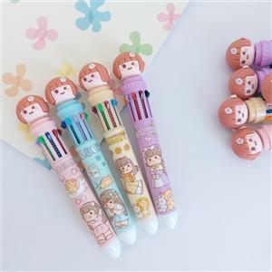 خودکار 10 رنگ فانتزی