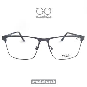 عینک طبی مردانه فلزی پرادا