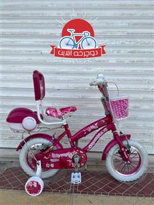 دوچرخه دخترانه المپیا مدل گل Flower سایز 12